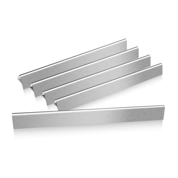 Flavorizer Bars 22.5" Stainles Steel 5-Pack for Weber E310 E320 7536 Grill 16GA 